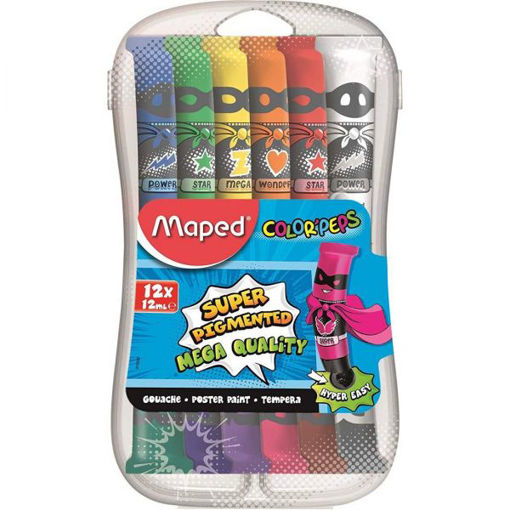 Picture of MAPED POSTER PAINT X12 TUBES